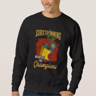 Sudadera Suecia especialidad de pescado sueco Surstromming 