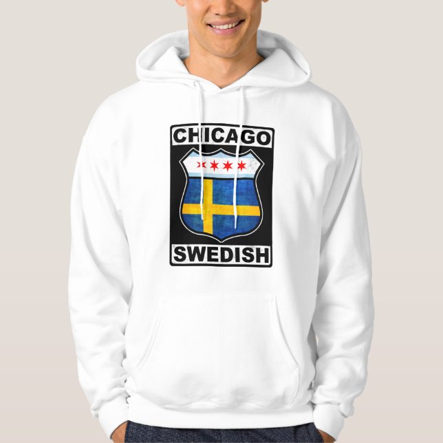 Sudadera Sueco americano de Chicago (Anverso)