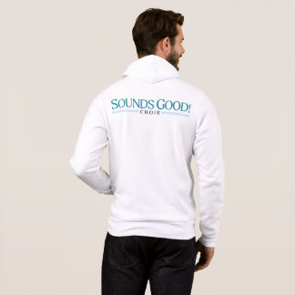 Sudadera ¡Suena bien! Logotipo del coro Zip-Up WITH Back