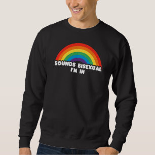 Sudadera Suena Bisexual Estoy En Lgbt Flag Gay Pride Lgbtq