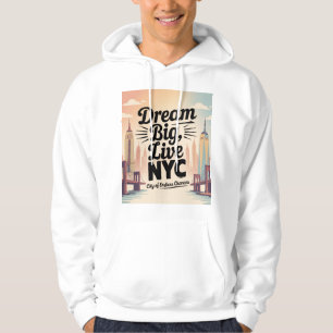 Sudadera Sueña en Grande, Vive NYC