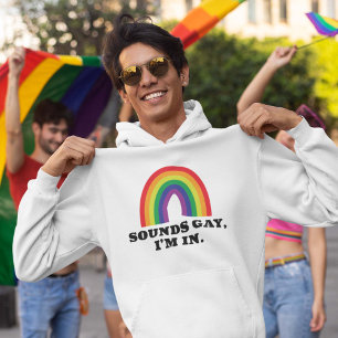 Sudadera Suena gay en el que estoy