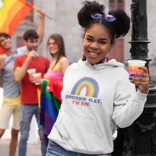 Sudadera Suena gay en el que estoy