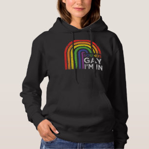Sudadera Suena gay, estoy en el orgullo arcoiris