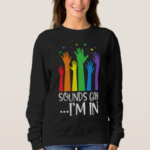 Sudadera Suena Orgullo Gay Lgbt Apoya Con Orgullo La Iguald