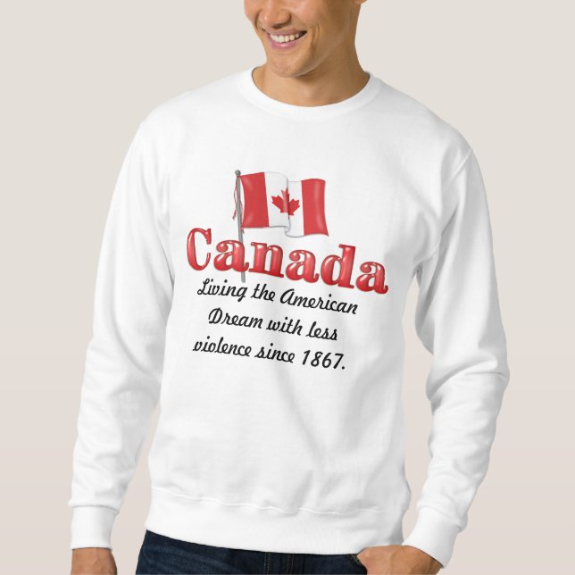 Sudadera Sueño canadiense (Anverso)