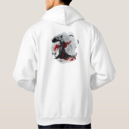 Sudadera Sueño Chino - Danza de Tinta y Sol Rojo