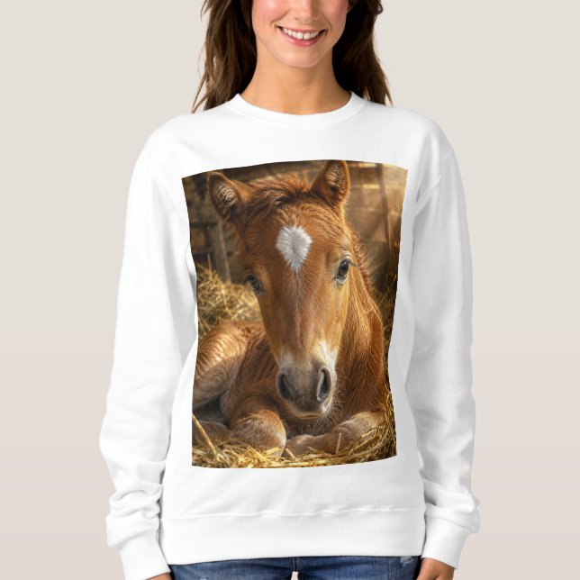 Sudadera Sueño dorado Potro suave (Anverso)