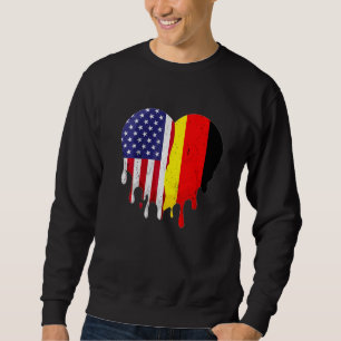Sudadera Sueño germano-estadounidense cultivado país derret