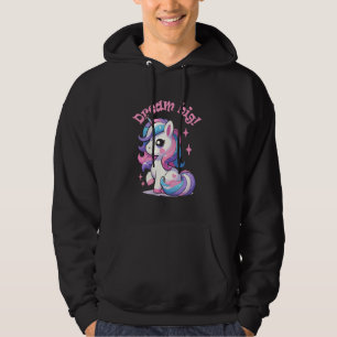Sudadera Sueño gran mensaje positivo de la motivación Cute
