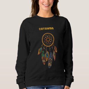 Sudadera Sueño orgulloso nativo indio nativo de tribu cataw