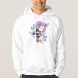 Sudadera Sueños Acogedores con Cachorros y Cristales Purpur