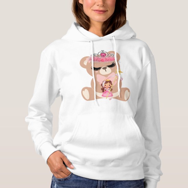 Sudadera Sueños de oso real" Princesa Tee 🌸 (Anverso)