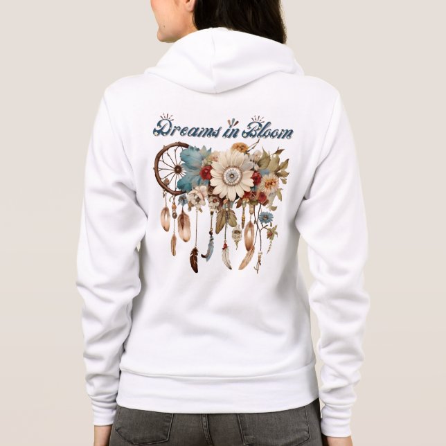Sudadera Sueños en flor (Reverso)