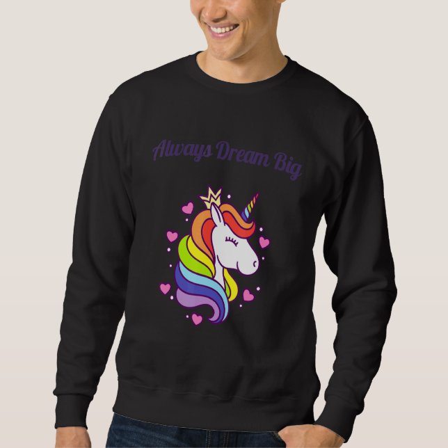 Sudadera Sueños siempre grandes (Anverso)