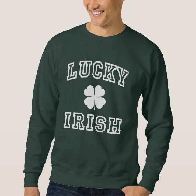 Sudadera Suerte Irlandesa (Anverso)