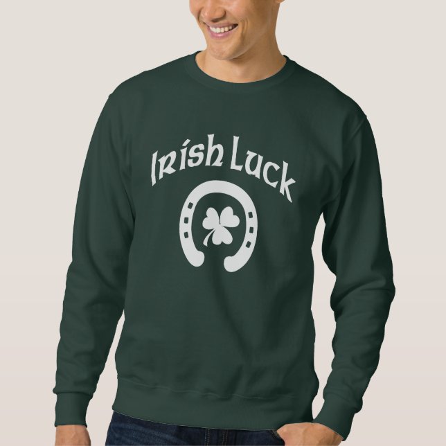 Sudadera Suerte Irlandesa (Anverso)