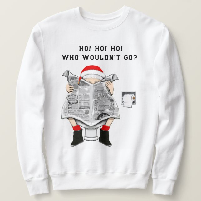 Sudadera Suéteres divertidos y feos de Navidad (Anverso del diseño)