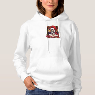 Sudadera Sugar Skull Lady Red Roses