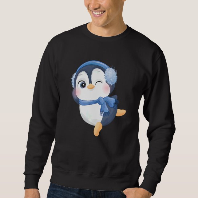 Sudadera Sugar sweet penguin   (Anverso)