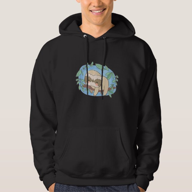Sudadera Sugar Sweet Sloth Lazybone No soy perezoso Rela (Anverso)