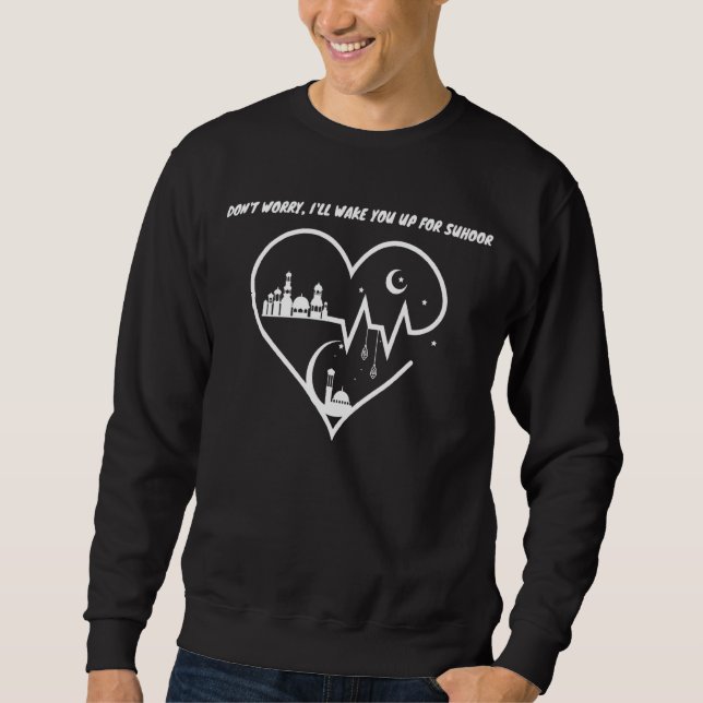 Sudadera Suhoor Dice Iftar Ayunando Ramadán Kareem Eid Isl (Anverso)