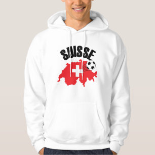 Sudadera Suisse Suiza Map Swiss Soccer