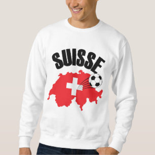 Sudadera Suisse Suiza Map Swiss Soccer