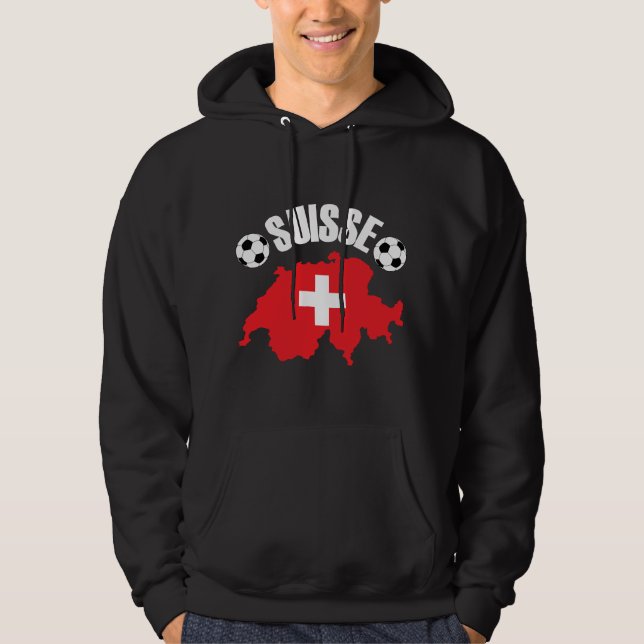 Sudadera Suisse Suiza Soccer (Anverso)