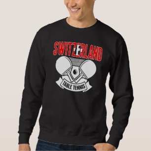 Sudadera Suiza Ping Pong Swiss Table Tenis Support