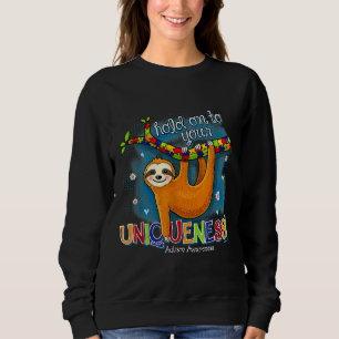 Sudadera Sujeta de eslogan de la pieza del rompecabezas Cor