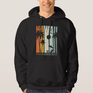 Sudadera Suma de palmeras en el paraíso tropical de Hawaii