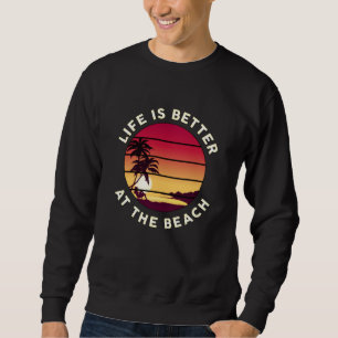 Sudadera Summer Beach Vacation Surf Guay Sun Sea Funny Gift