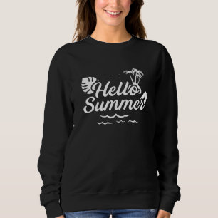 Sudadera Summer Beach Vacation Surf Sea Guay Sun Divertido