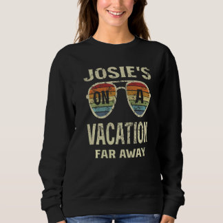 Sudadera Summer Cita a Josie's en vacaciones lejos de retro
