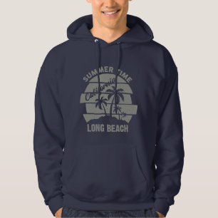 Sudadera Summer Time California Long Beach Hoodie