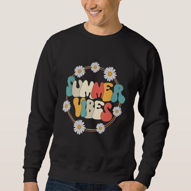 Sudadera Summer Vibes Beach Fiesta Hello Summer (Anverso)