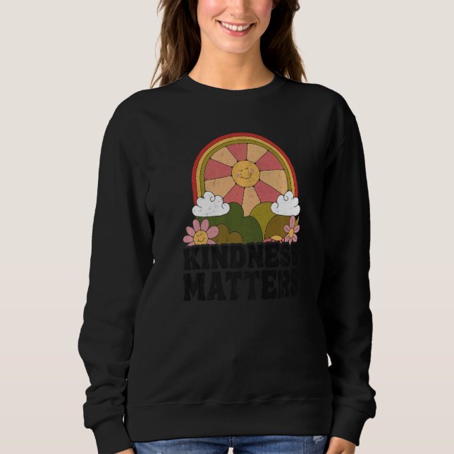 Sudadera Sun Anti Bullying Rainbow Kindness Matters Sped Te (Anverso)