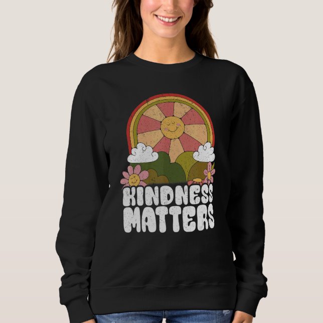 Sudadera Sun Anti Bullying Rainbow Kindness Matters Sped Te (Anverso)