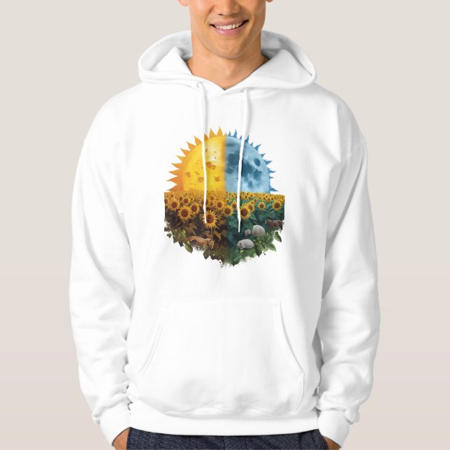 Sudadera Sun & Moon  (Anverso)