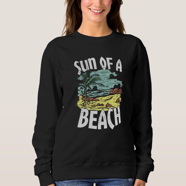 Sudadera Sun Of A Beach! Island Beach Premium (Anverso)
