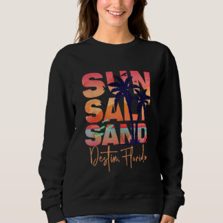 Sudadera Sun Salt Sand Summer DESTIN FL Vacation Beach