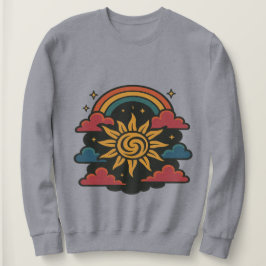 Sudadera Sunburst Reverie - Vintage Daydream