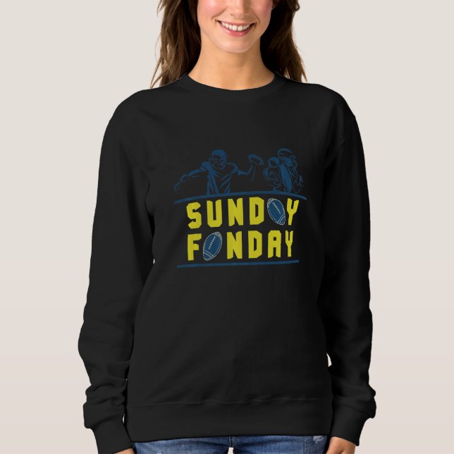 Sudadera Sunday Funday American College Football Premium (Anverso)