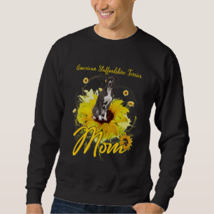 Sudadera Sunflower American Staffordshire Terrier Mom Dog