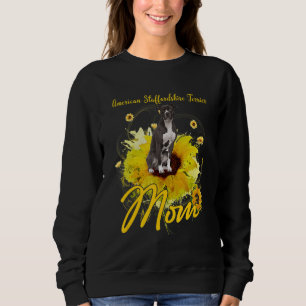 Sudadera Sunflower American Staffordshire Terrier Mom Dog