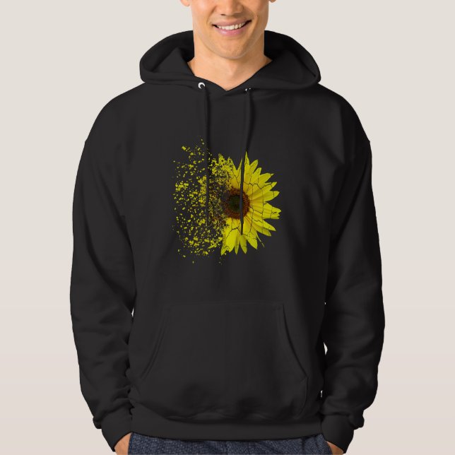 Sudadera Sunflower Sunflower Garden Decadencia Splash Blogu (Anverso)