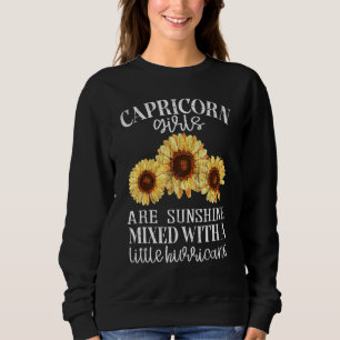 Sudadera Sunflower Sunshine Capricorn Zodiac Graphic