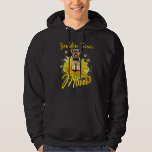 Sudadera Sunflower Yorkshire Terrier Mom Dog Mother's