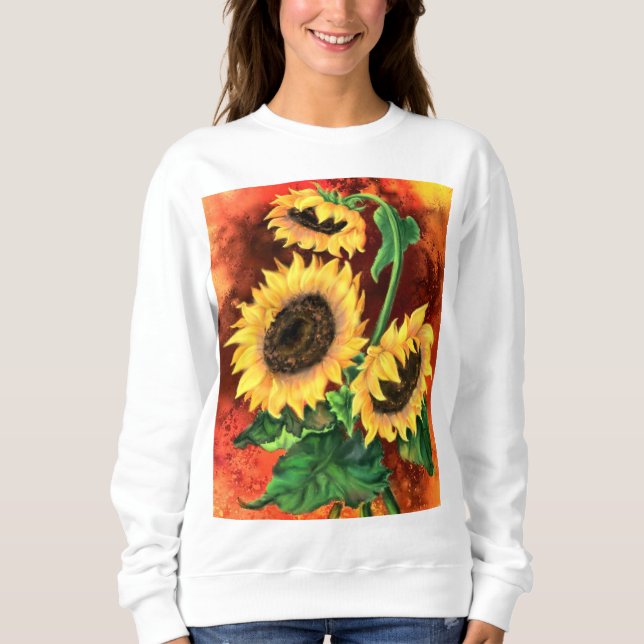 Sudadera Sunflowers Sweatshirt (Anverso)